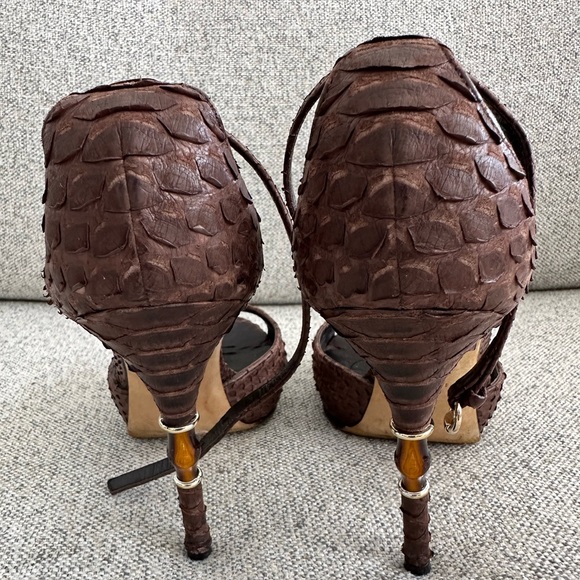 Authentic Gucci python high heels - Picture 9 of 10